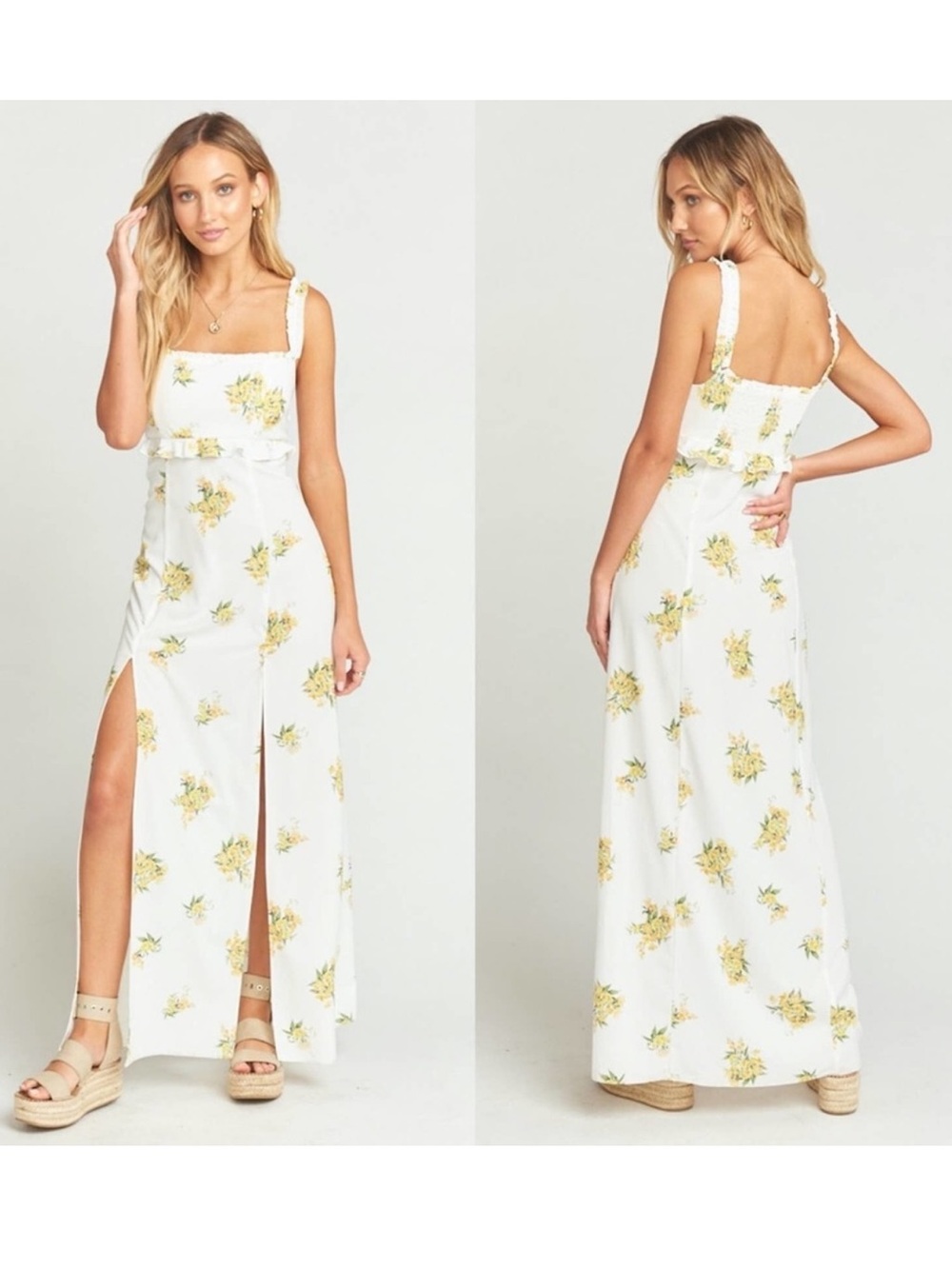 Show Me Your Mumu Sunny Side Floral Maxi Dress Women’s M